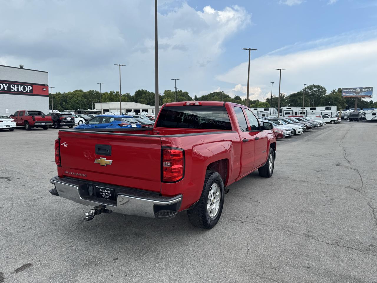 Chevrolet Silverado 1500 2WD Double Cab 143.5" Work Truck w/2WT 2014