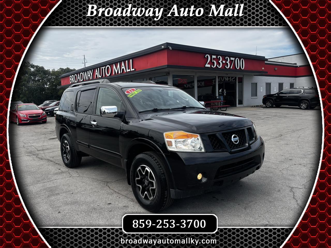 Nissan Armada 4WD 4dr SV 2012