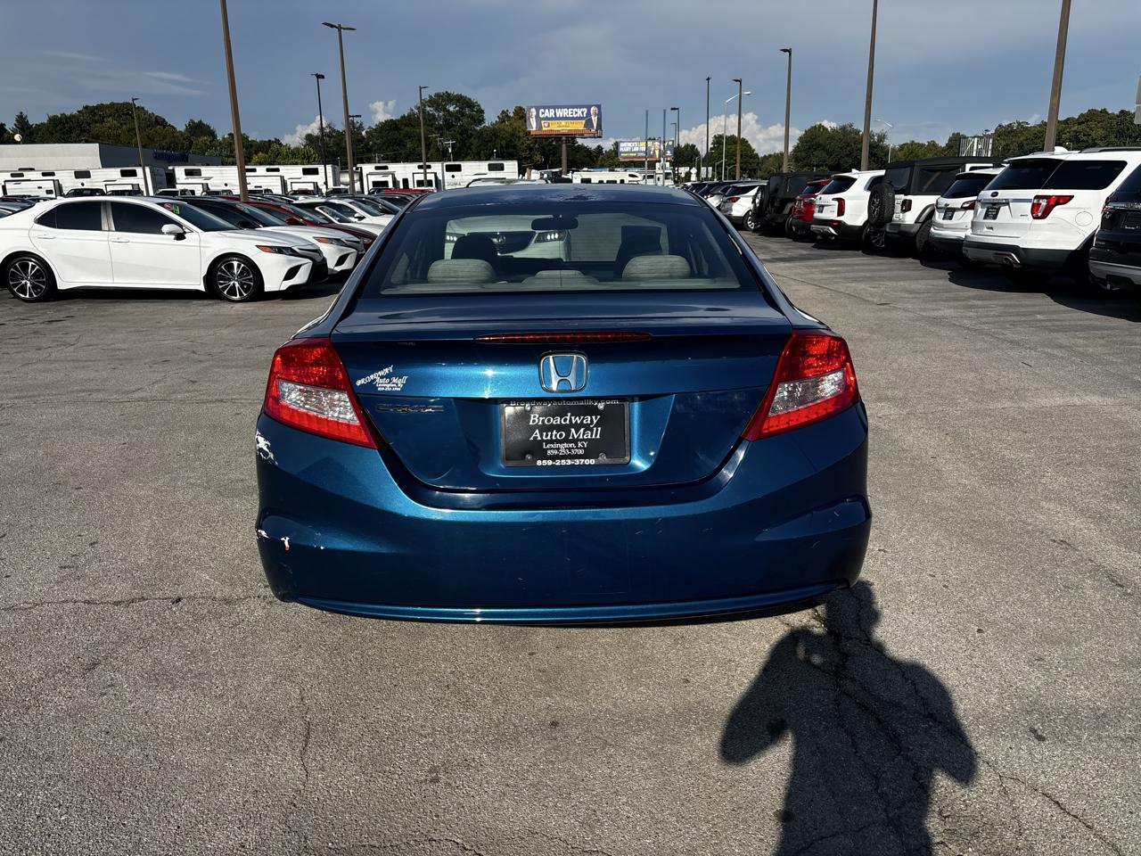 Honda Civic Cpe 2dr Auto EX 2012