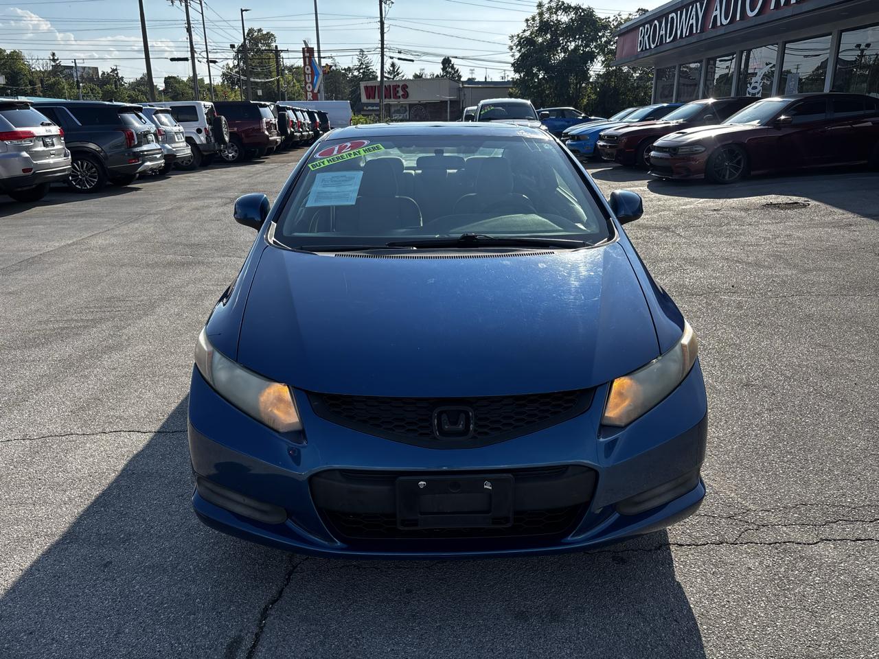 Honda Civic Cpe 2dr Auto EX 2012