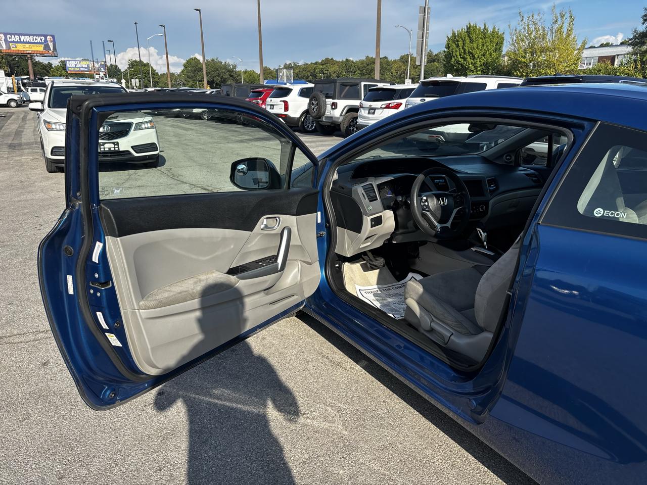 Honda Civic Cpe 2dr Auto EX 2012