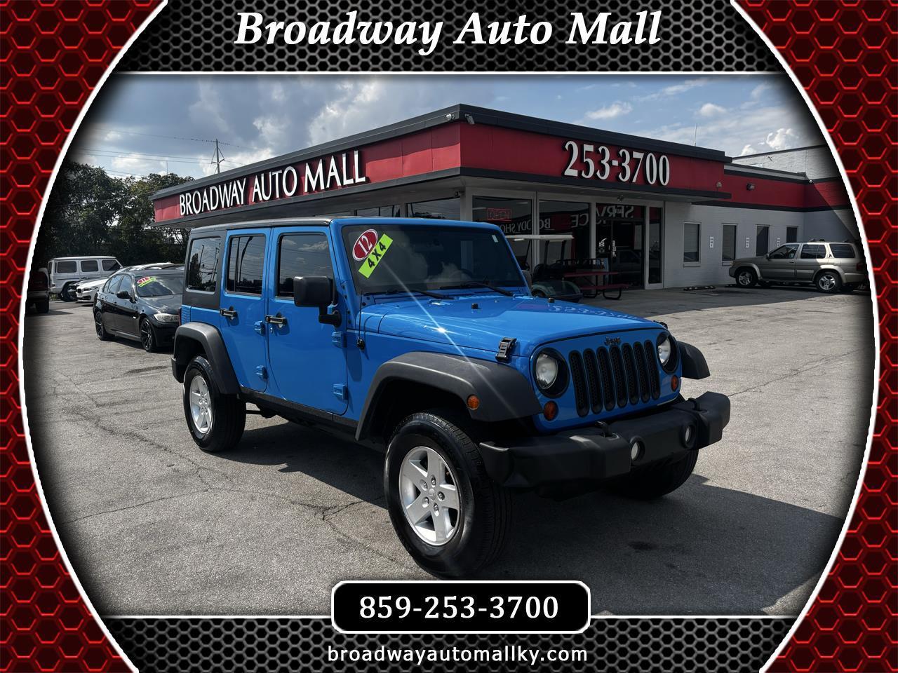 2012 Jeep Wrangler Unlimited 4WD 4dr Sport