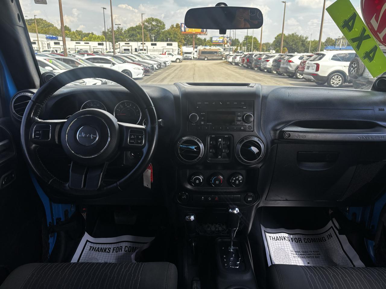 Jeep Wrangler Unlimited 4WD 4dr Sport 2012