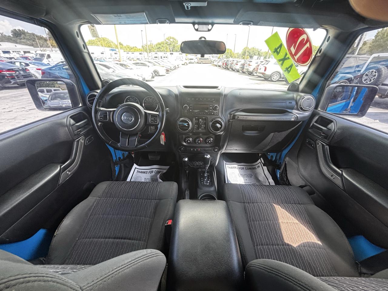 Jeep Wrangler Unlimited 4WD 4dr Sport 2012