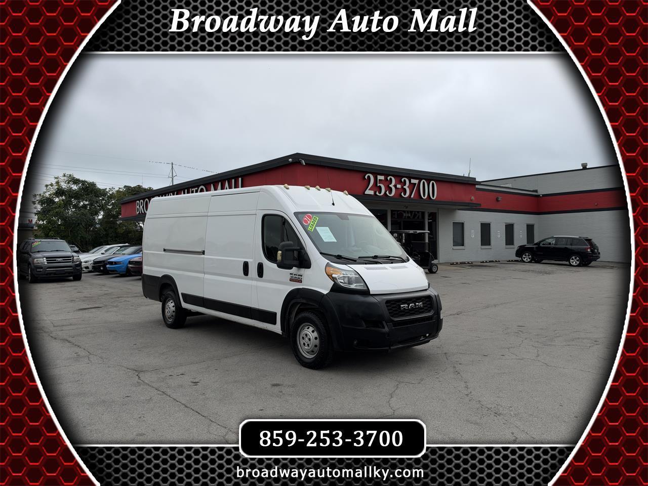 RAM ProMaster Cargo Van 3500 High Roof 159" WB EXT 2021