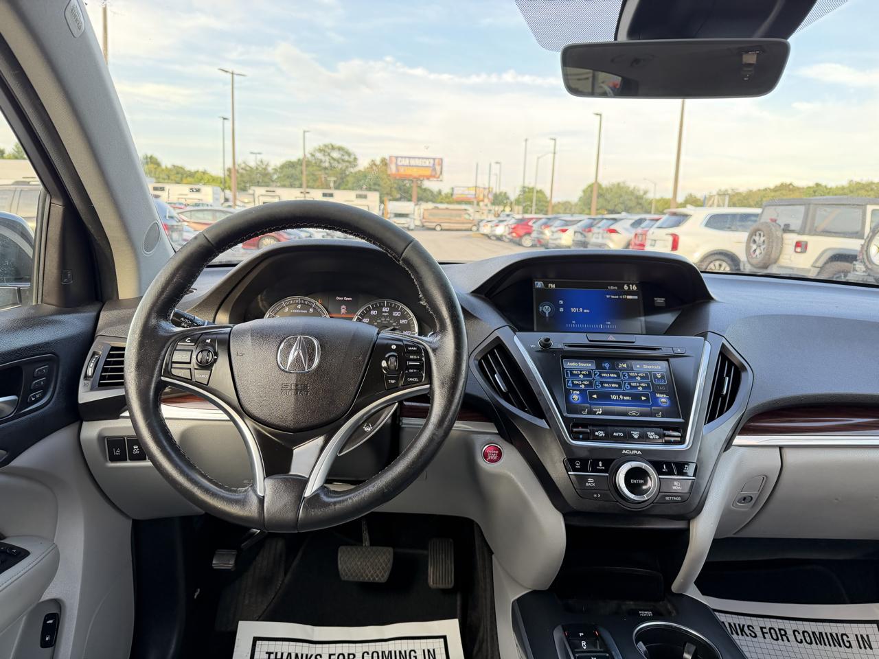 Acura MDX SH-AWD 4dr w/Tech/AcuraWatch Plus 2016