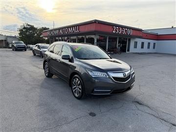 2016 Acura MDX SH-AWD 4dr w/Tech/AcuraWatch Plus