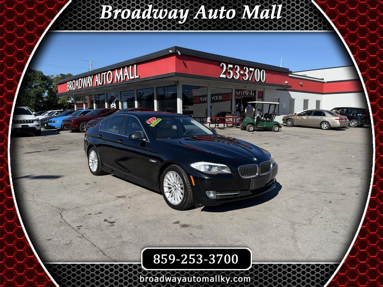 2012 BMW 5 Series 4dr Sdn 535i RWD