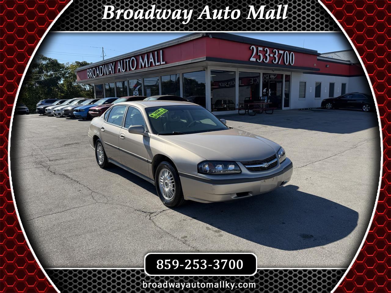 Chevrolet Impala 4dr Sdn 2001