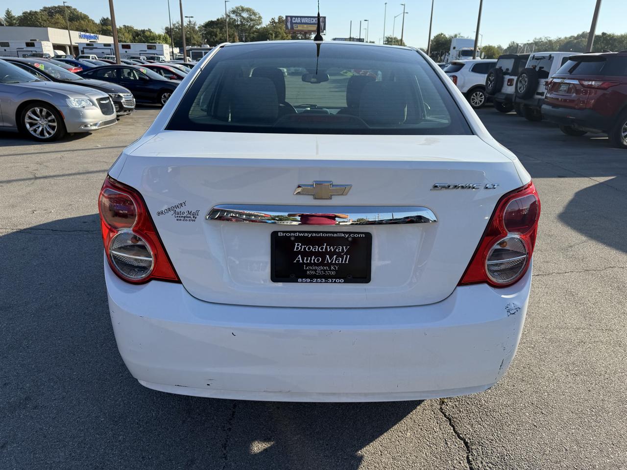 Chevrolet Sonic 4dr Sdn Auto LT 2013