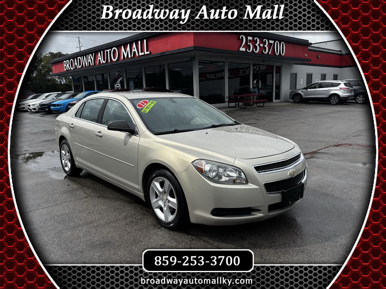 Chevrolet Malibu 4dr Sdn LS w/1FL 2012