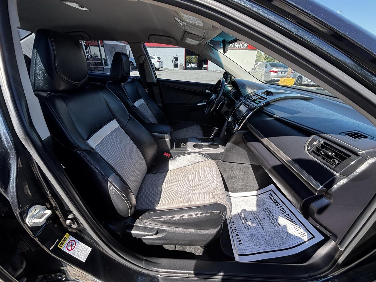 Toyota Camry 4dr Sdn I4 Auto SE Sport Limited Edition (Natl) 2012