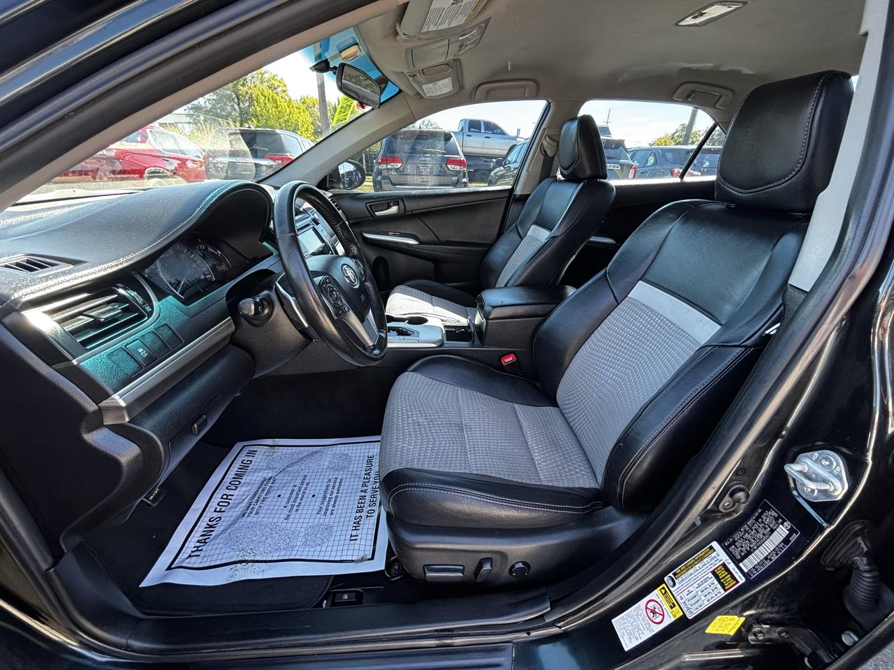 Toyota Camry 4dr Sdn I4 Auto SE Sport Limited Edition (Natl) 2012