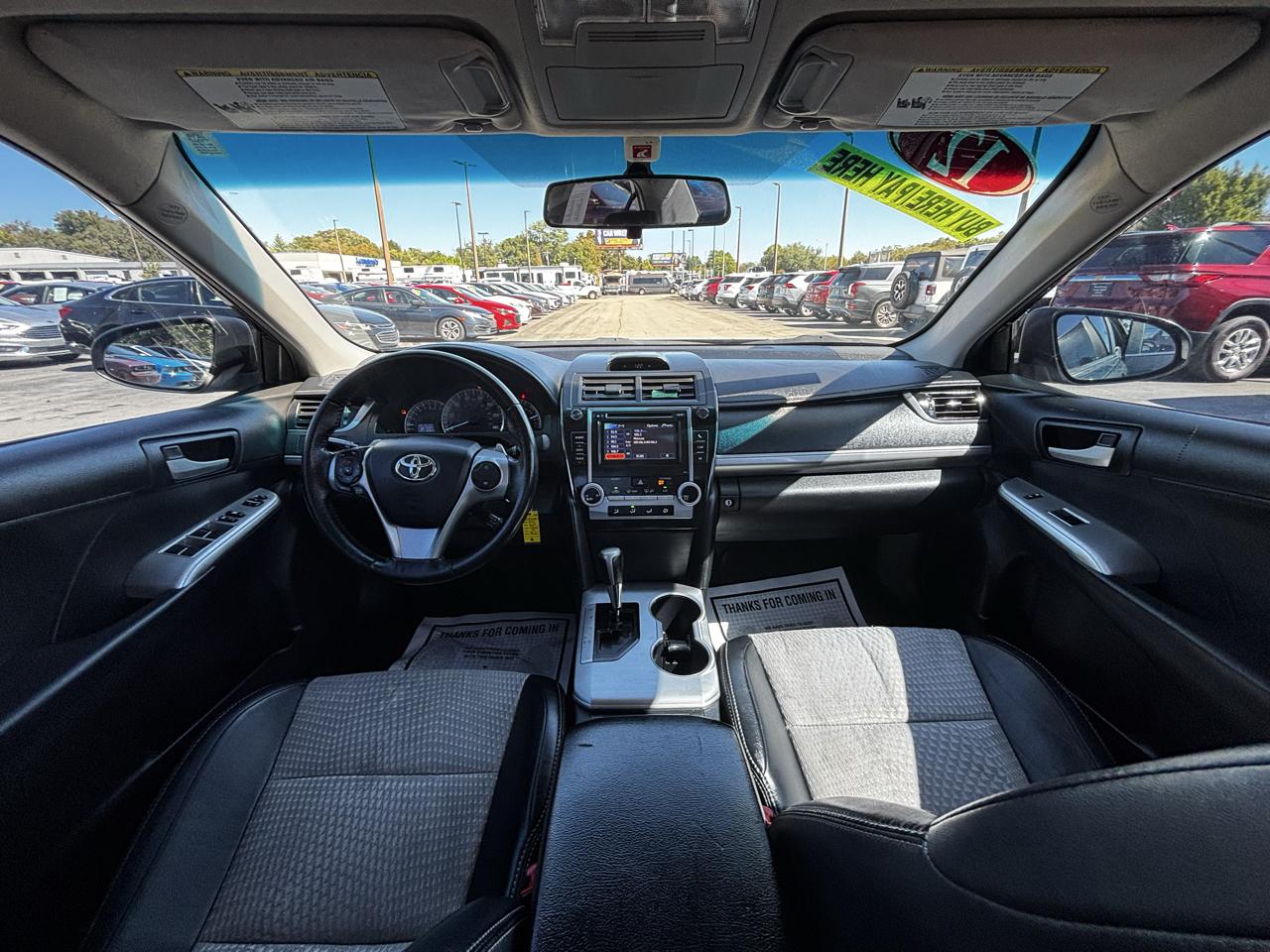 Toyota Camry 4dr Sdn I4 Auto SE Sport Limited Edition (Natl) 2012