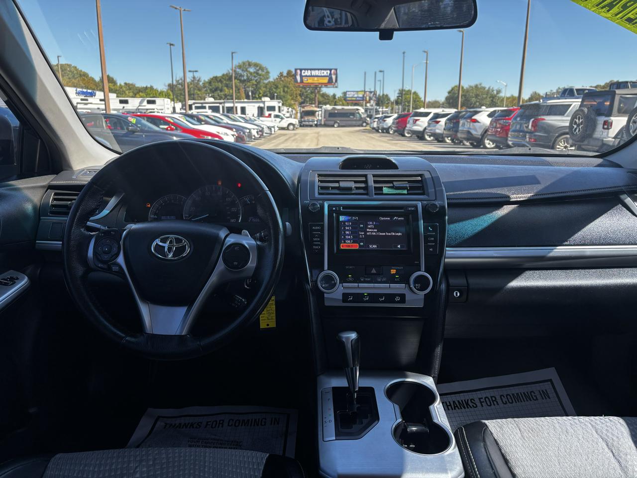 Toyota Camry 4dr Sdn I4 Auto SE Sport Limited Edition (Natl) 2012