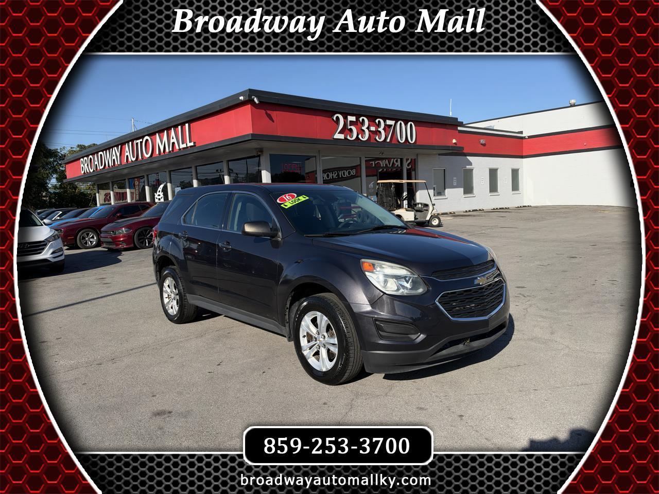 Chevrolet Equinox AWD 4dr LS 2016