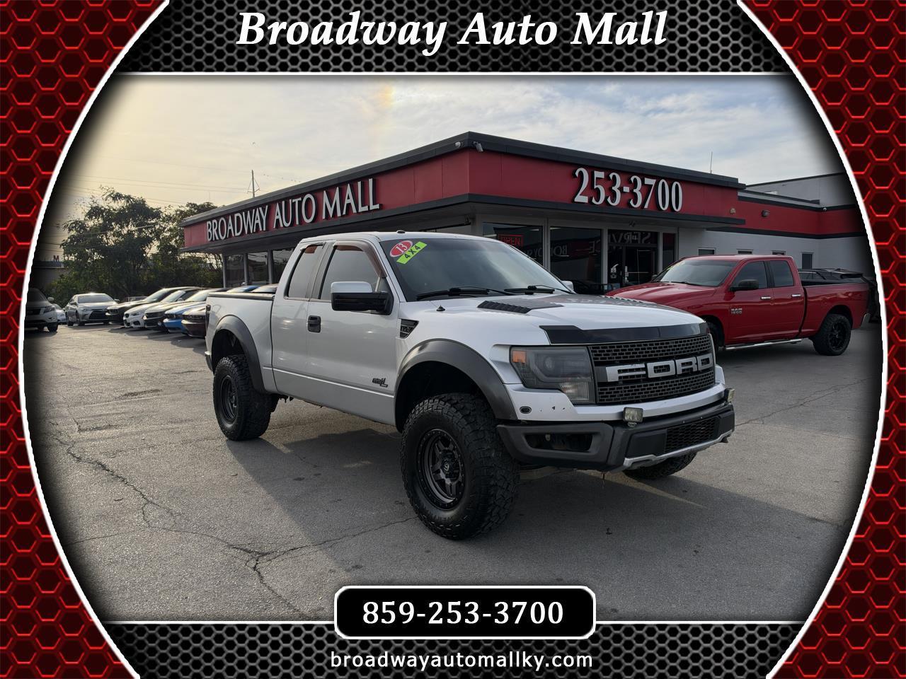Ford F-150 4WD SuperCab 133" SVT Raptor 2013