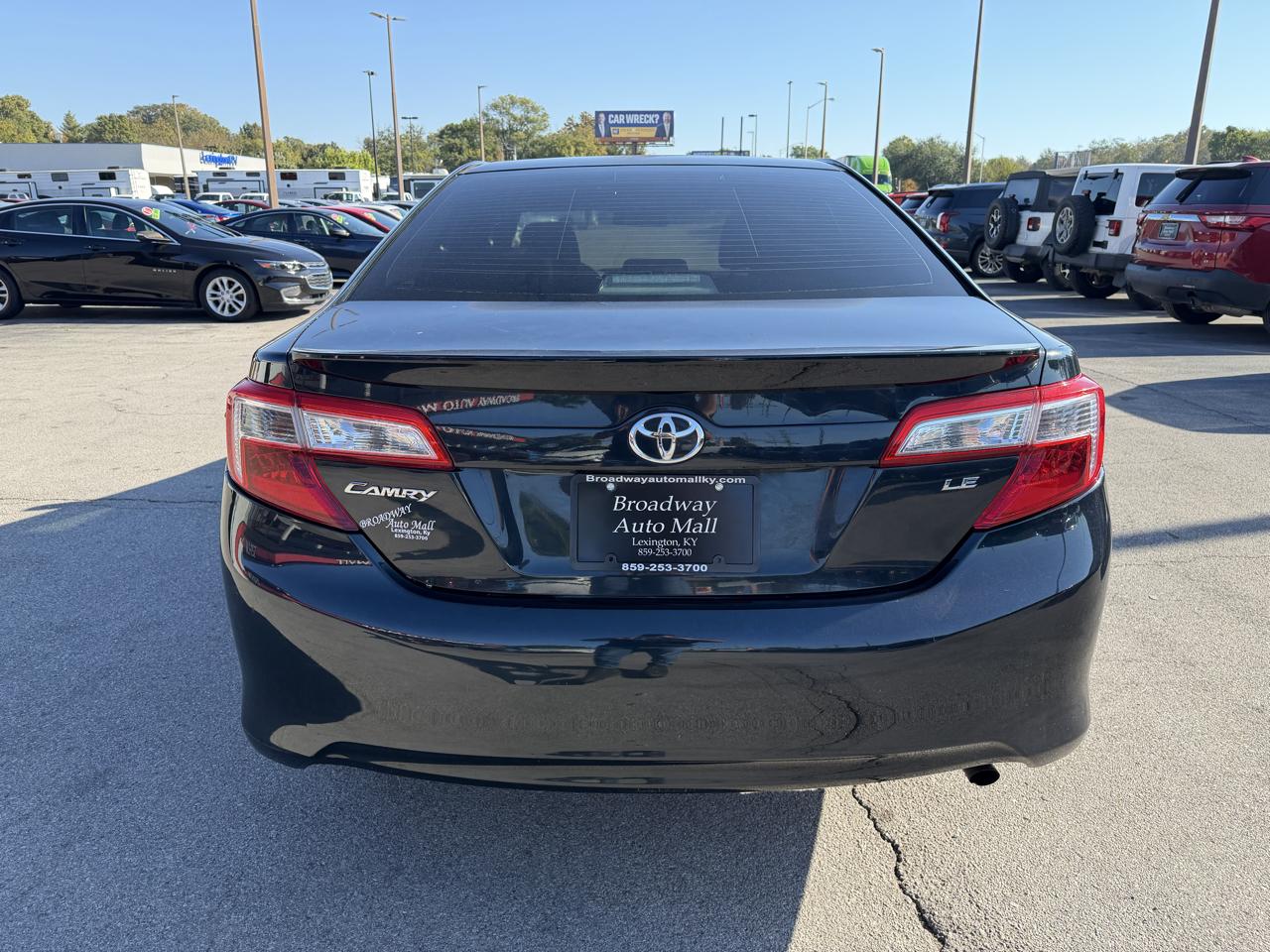 Toyota Camry LE 2013