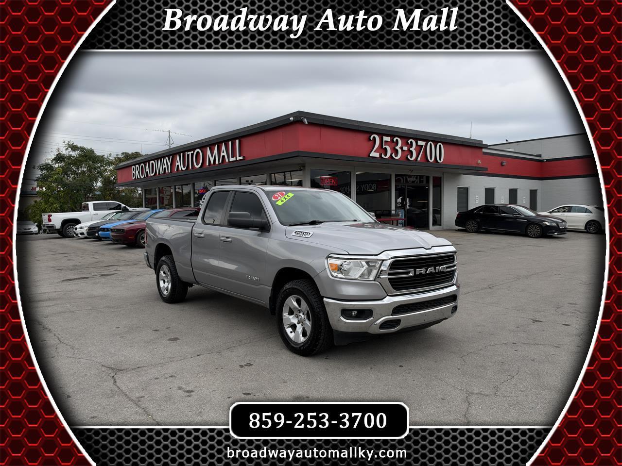 RAM 1500 Big Horn 4x4 Quad Cab 6'4" Box 2021