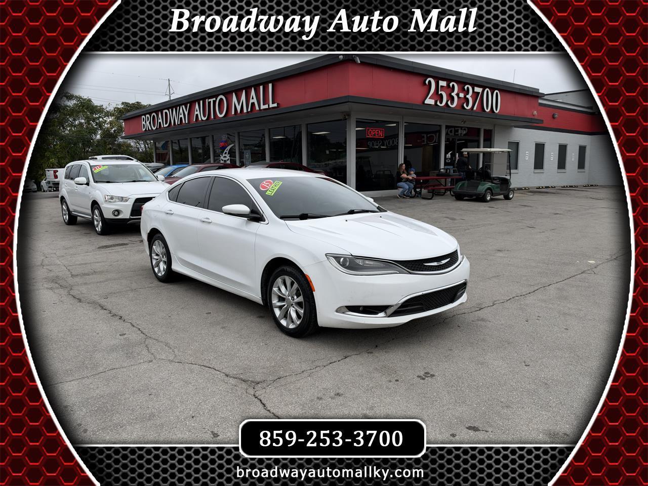 Chrysler 200 4dr Sdn C FWD 2015