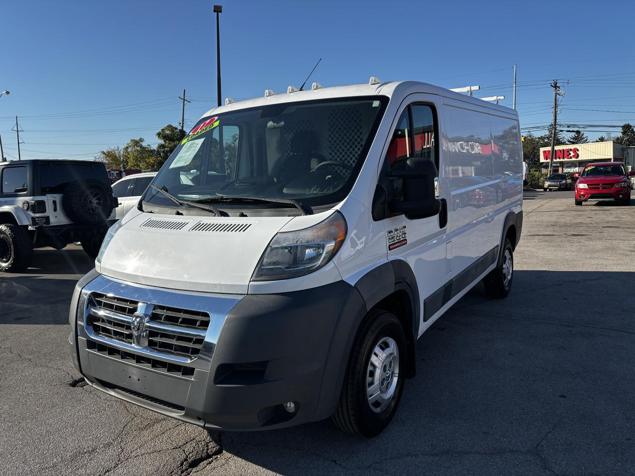 RAM ProMaster Cargo Van 1500 Low Roof 136" WB 2017