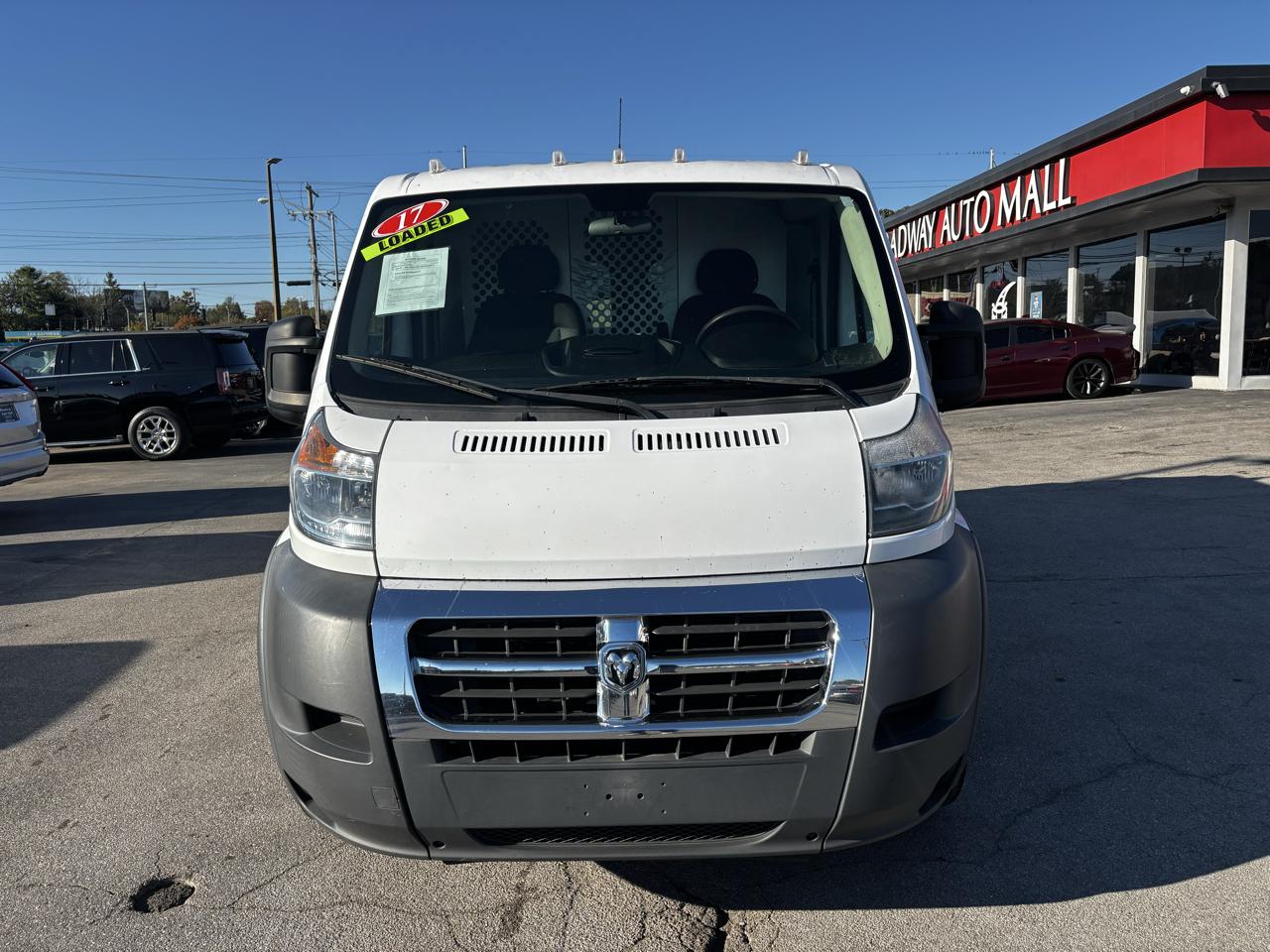 RAM ProMaster Cargo Van 1500 Low Roof 136" WB 2017