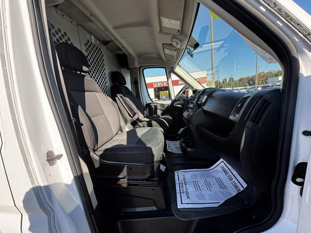 RAM ProMaster Cargo Van 1500 Low Roof 136" WB 2017