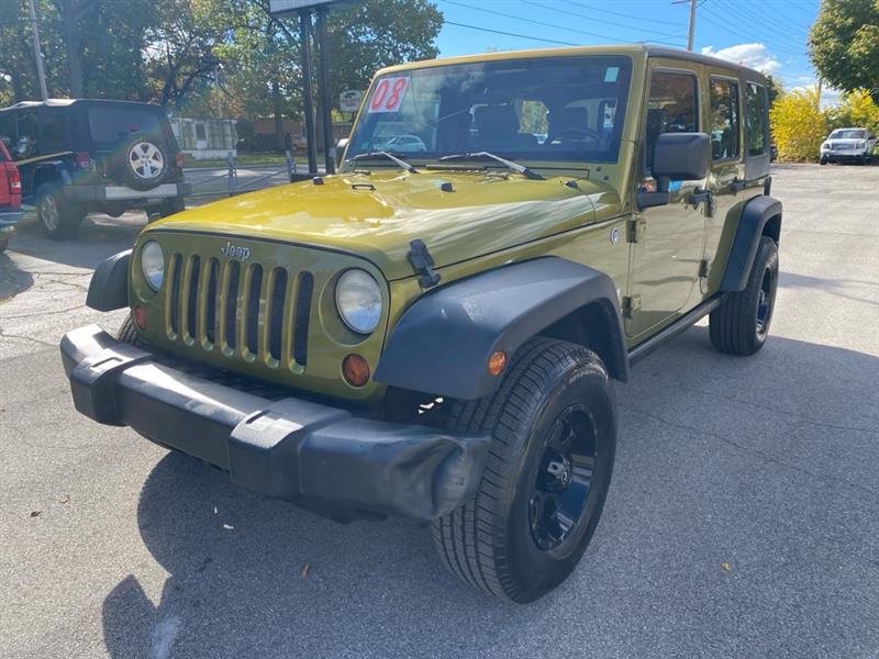 Jeep Wrangler Unlimited X 4WD 2008 Jeep Wrangler Unlimited X 4WD 2008
