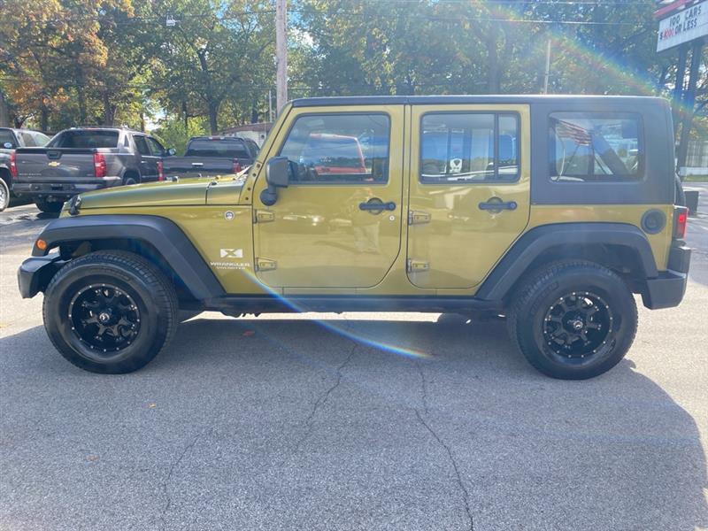 Jeep Wrangler Unlimited X 4WD 2008 Jeep Wrangler Unlimited X 4WD 2008