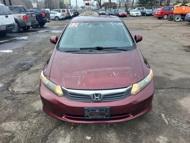 Honda Civic LX Sedan 5-Speed AT 2012