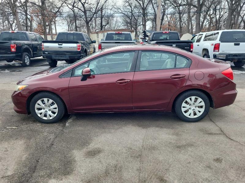 Honda Civic LX Sedan 5-Speed AT 2012