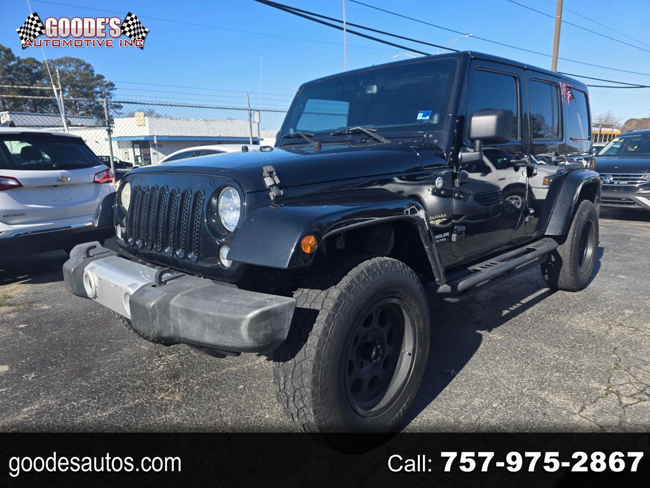 Jeep Wrangler Unlimited Sahara 4WD 2014