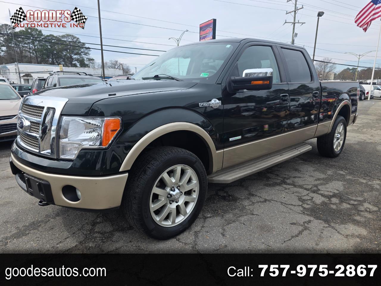 Ford F-150 XLT SuperCrew 6.5-ft. Bed 4WD 2012