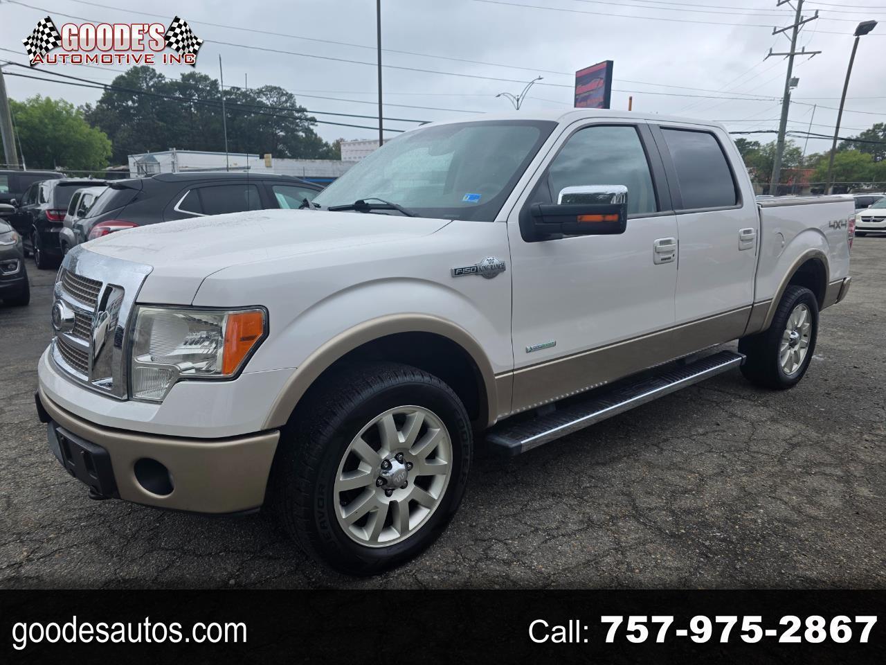 2012 Ford F-150 XLT SuperCrew 6.5-ft. Bed 4WD