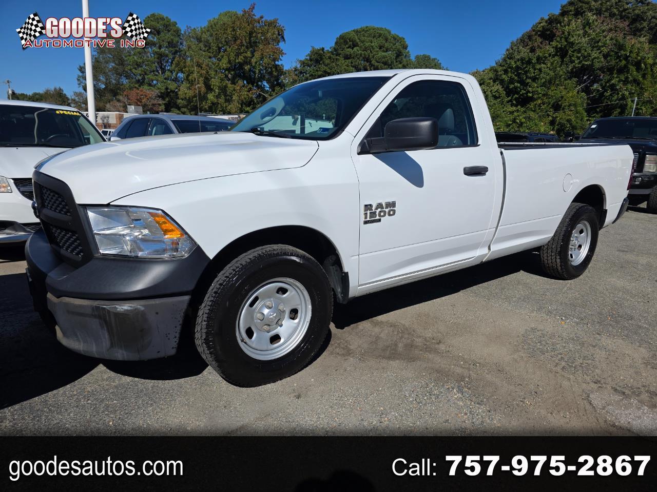 RAM 1500 Classic Tradesman 4x2 Reg Cab 8' Box 2019