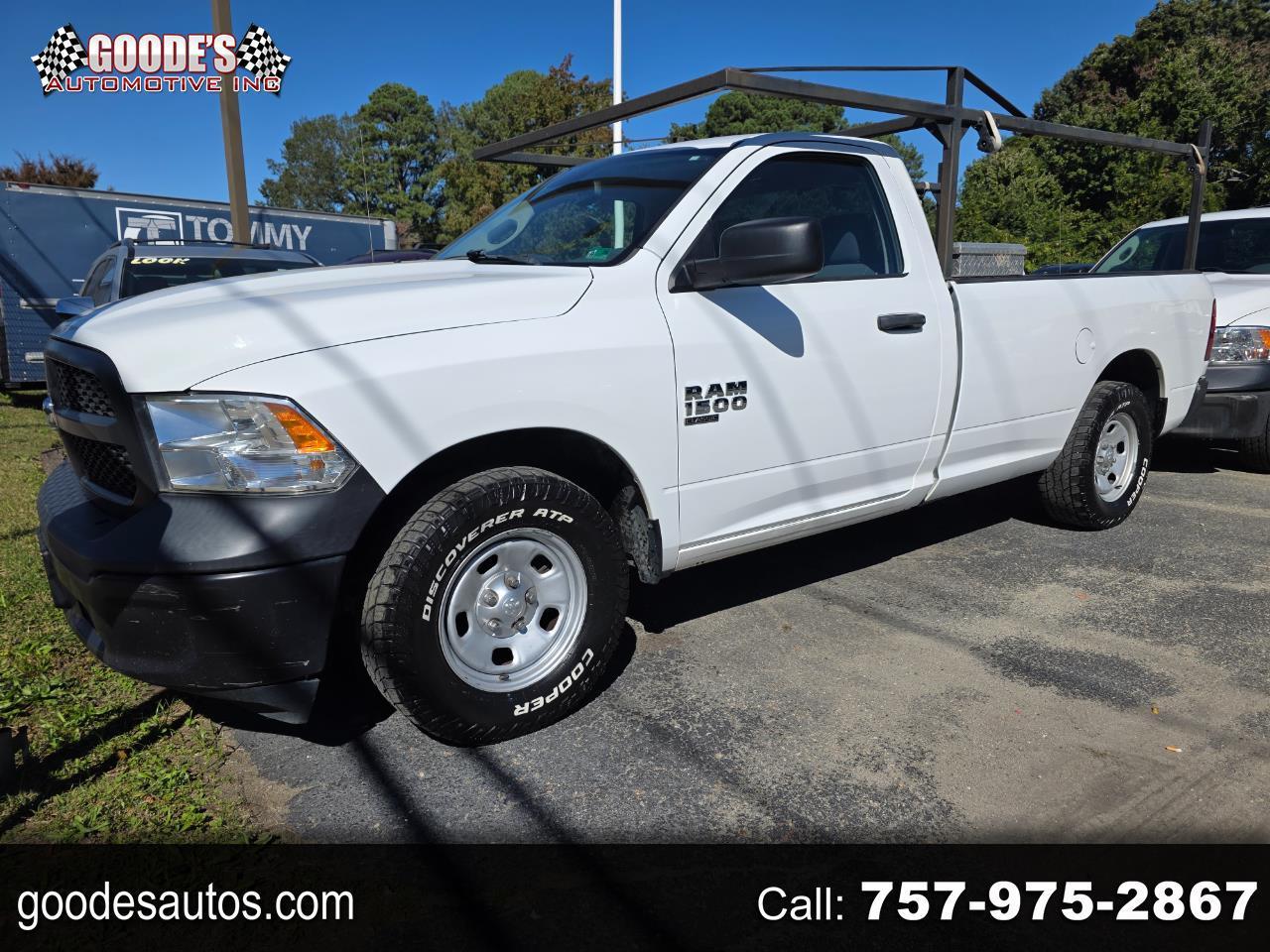 RAM 1500 Classic Tradesman 4x2 Reg Cab 8' Box 2019