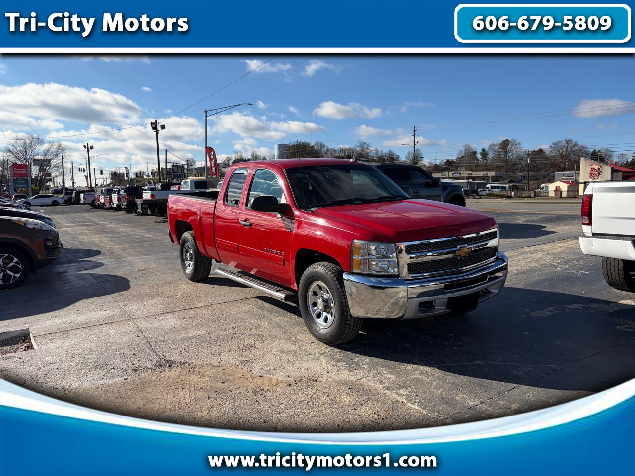 2013 Chevrolet Silverado 1500 4WD Ext Cab 143.5" LS
