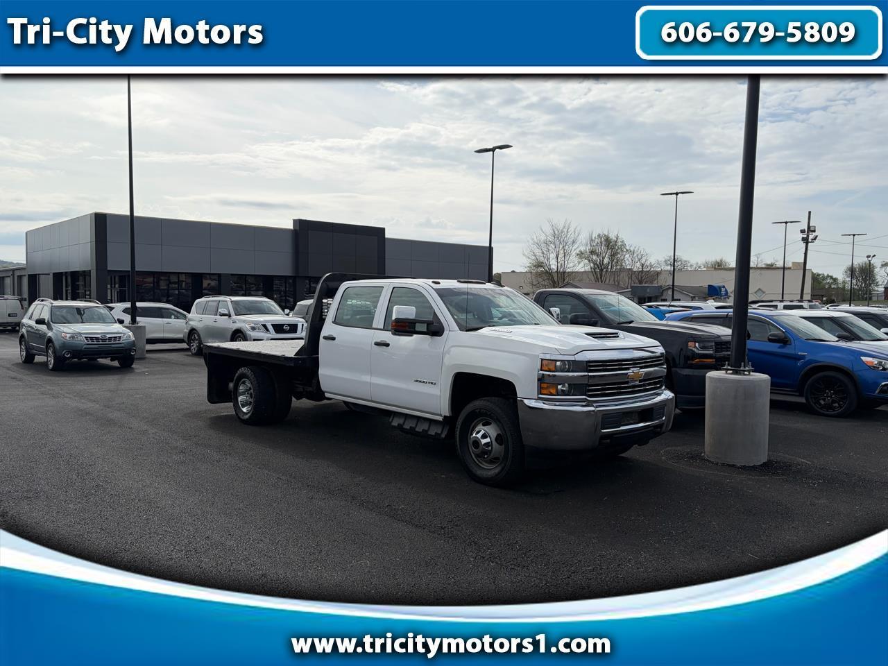 2018 Chevrolet Silverado 3500HD 4WD Crew Cab 171.5" WB, 59.06" CA WT