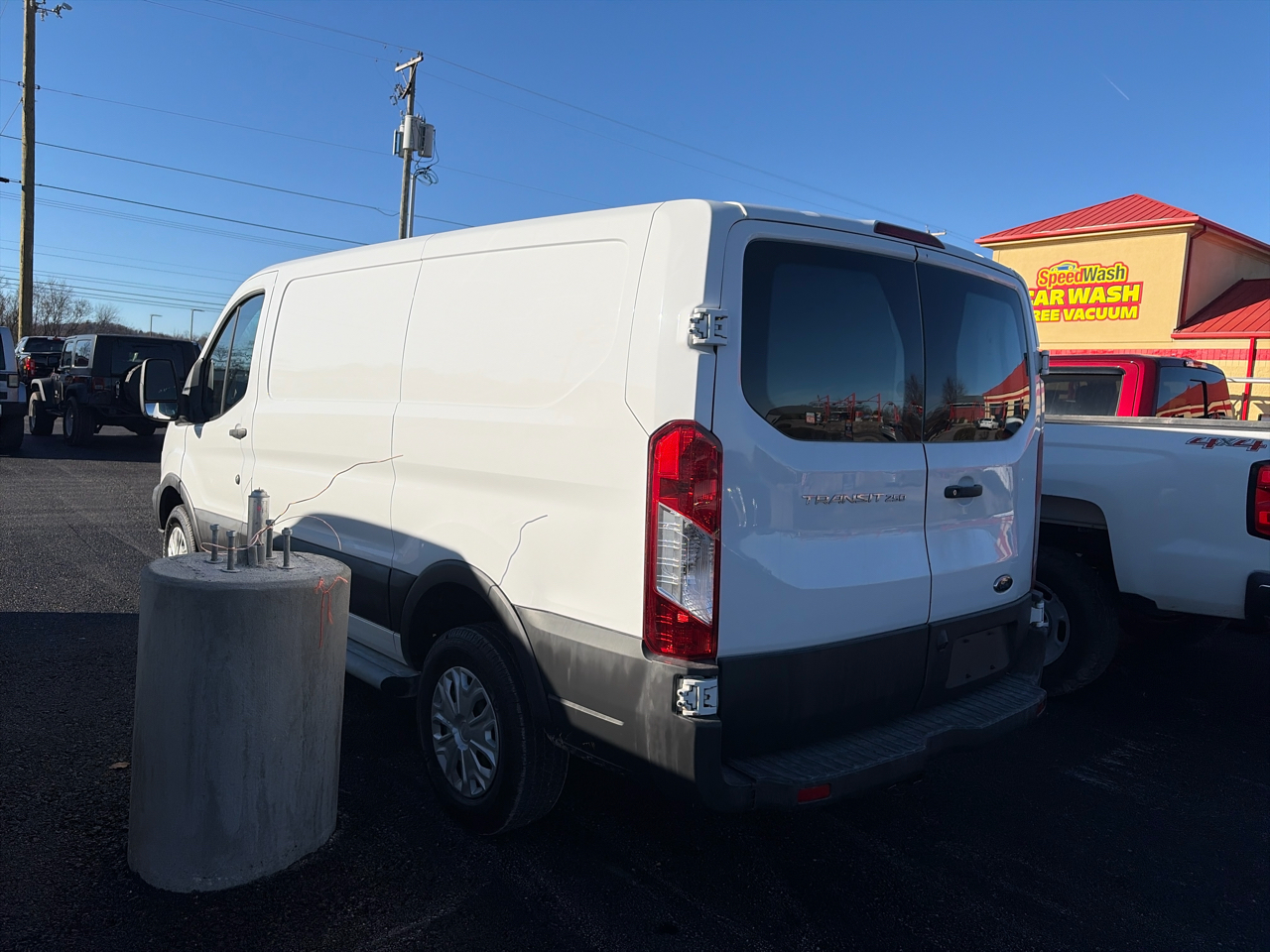 Ford Transit Van T-250 130" Low Rf 9000 GVWR Swing-Out RH Dr 2018