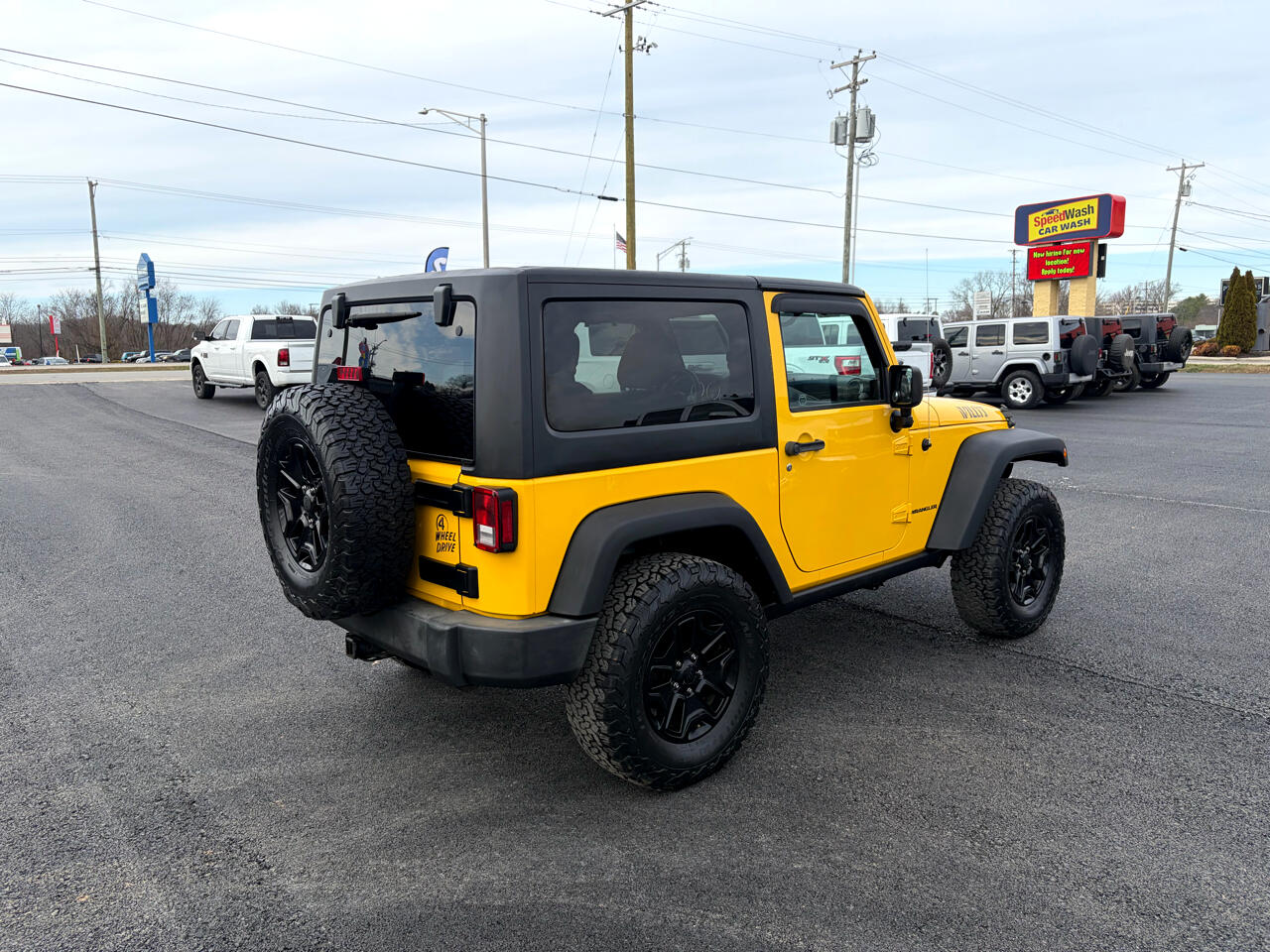 Jeep Wrangler 4WD 2dr Willys Wheeler 2015