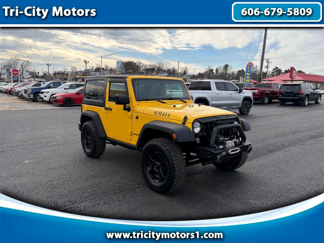 Jeep Wrangler 4WD 2dr Willys Wheeler 2015