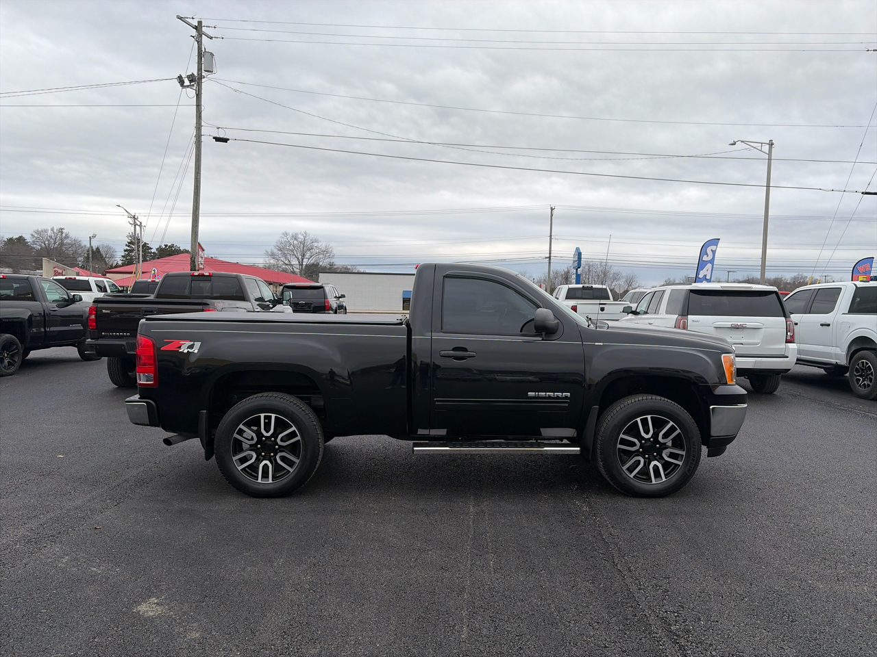 GMC Sierra 1500 4WD Reg Cab 119.0" SLE 2012