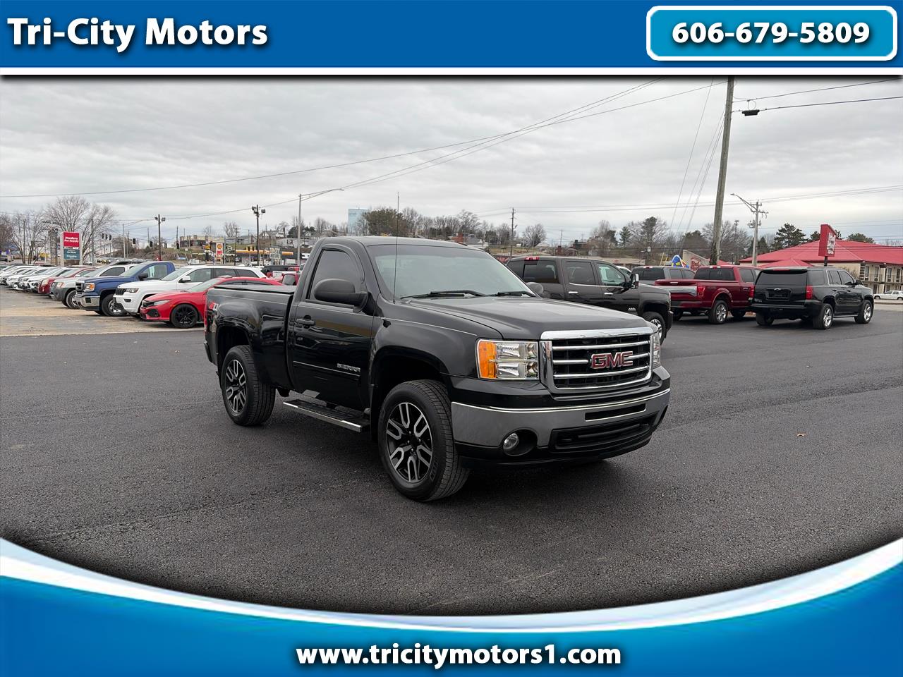 GMC Sierra 1500 4WD Reg Cab 119.0" SLE 2012