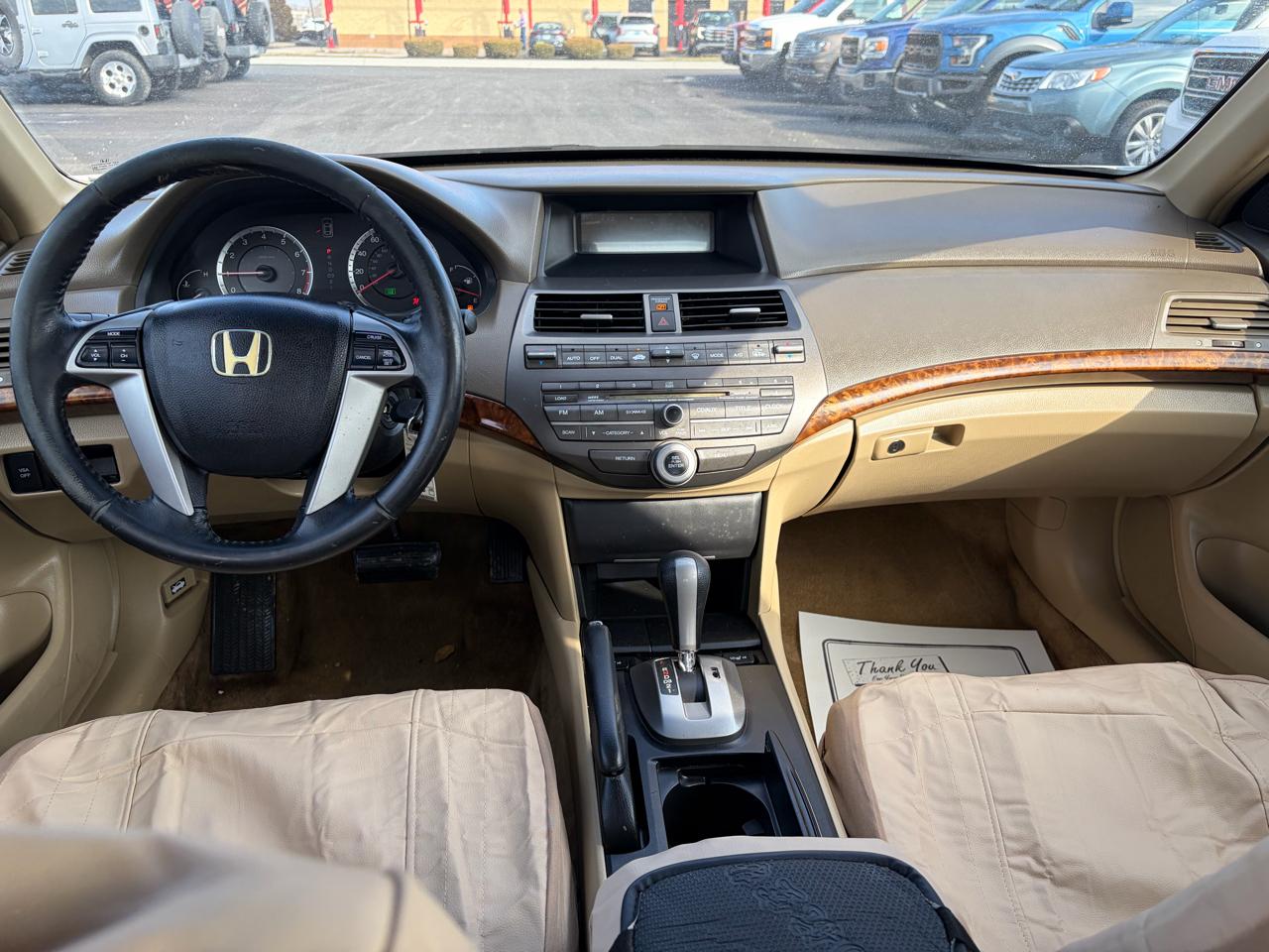 Honda Accord Sdn 4dr V6 Auto EX-L 2009