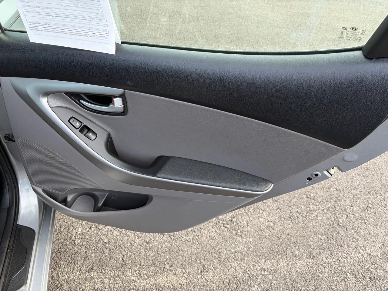 Hyundai Elantra 4dr Sdn Auto Limited (Ulsan Plant) 2015