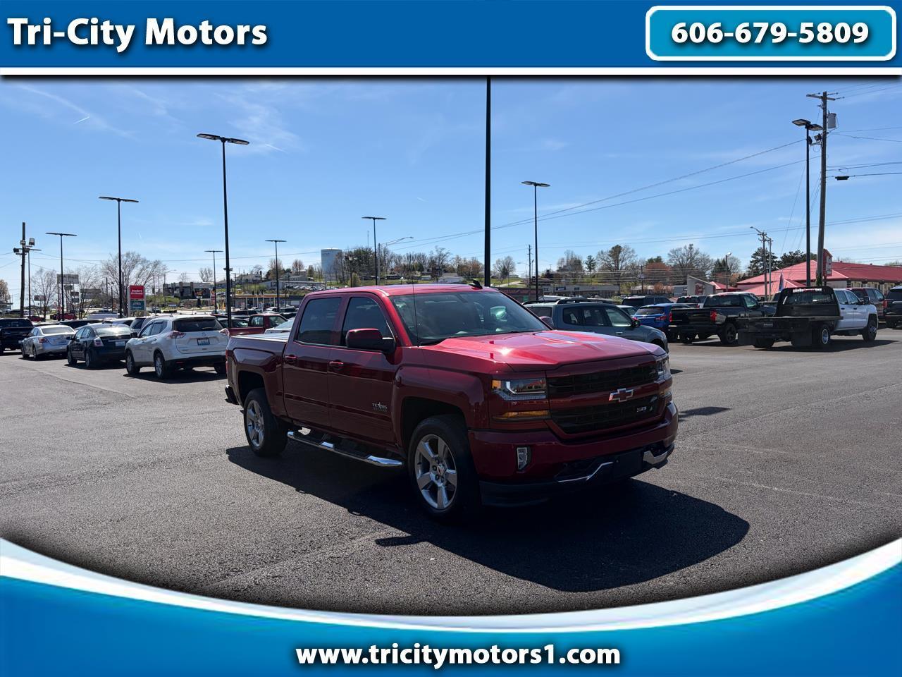 2018 Chevrolet Silverado 1500 4WD Crew Cab 143.5" LT w/2LT