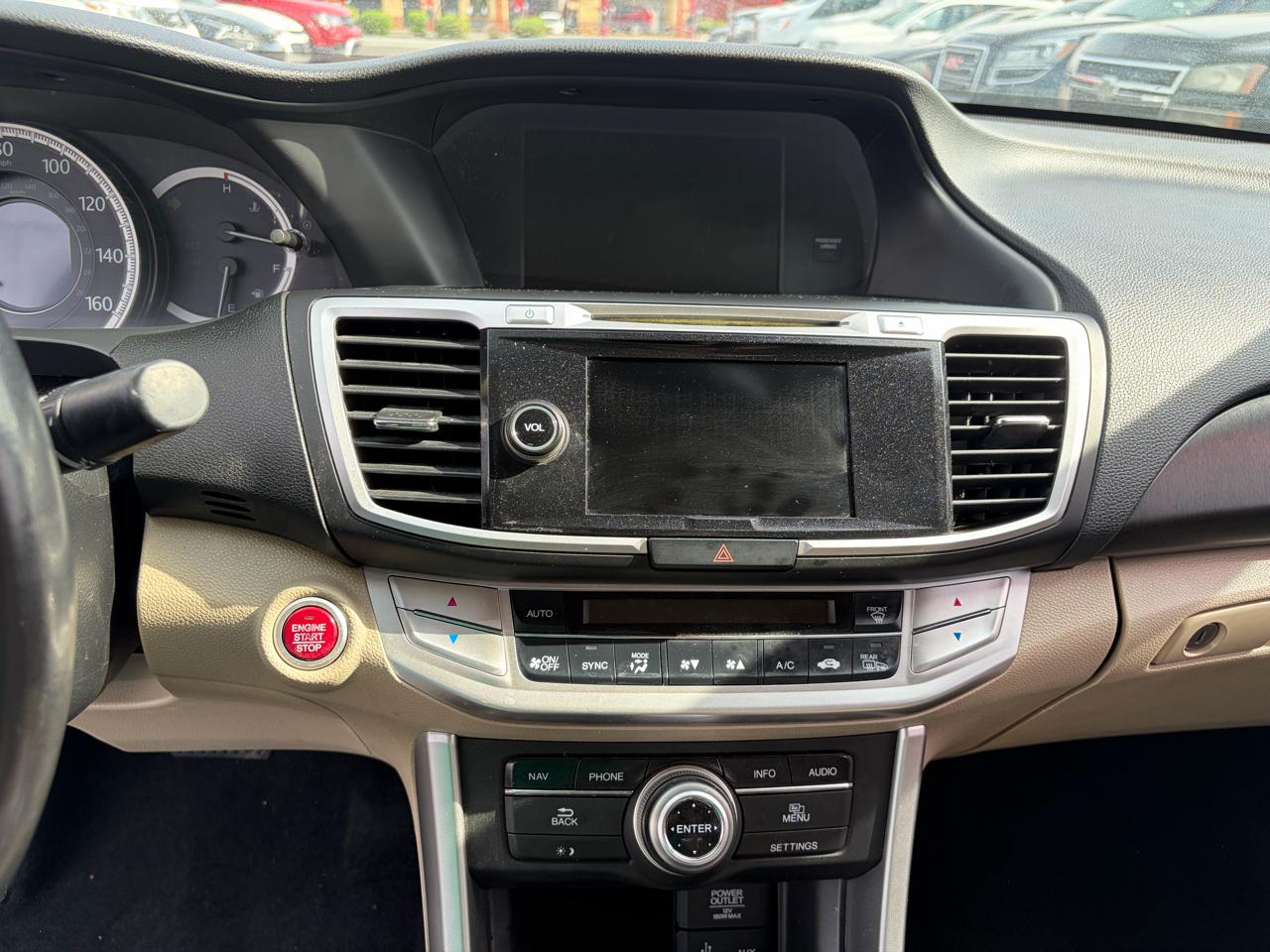 Honda Accord Sedan 4dr V6 Auto Touring 2014