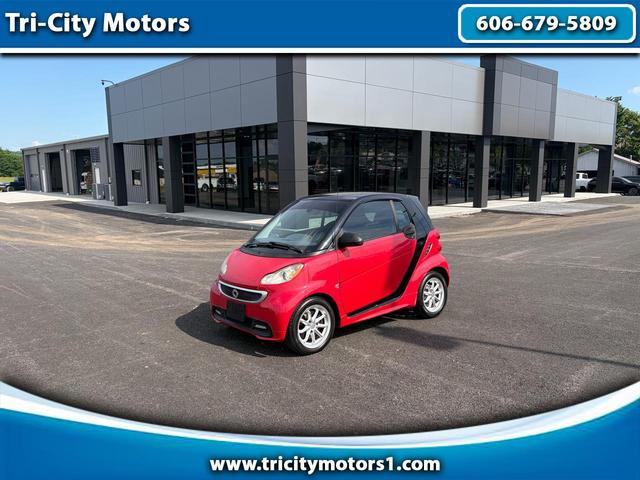 Red 2015 smart fortwo passion Hatchback Rear-Wheel Drive Automatic