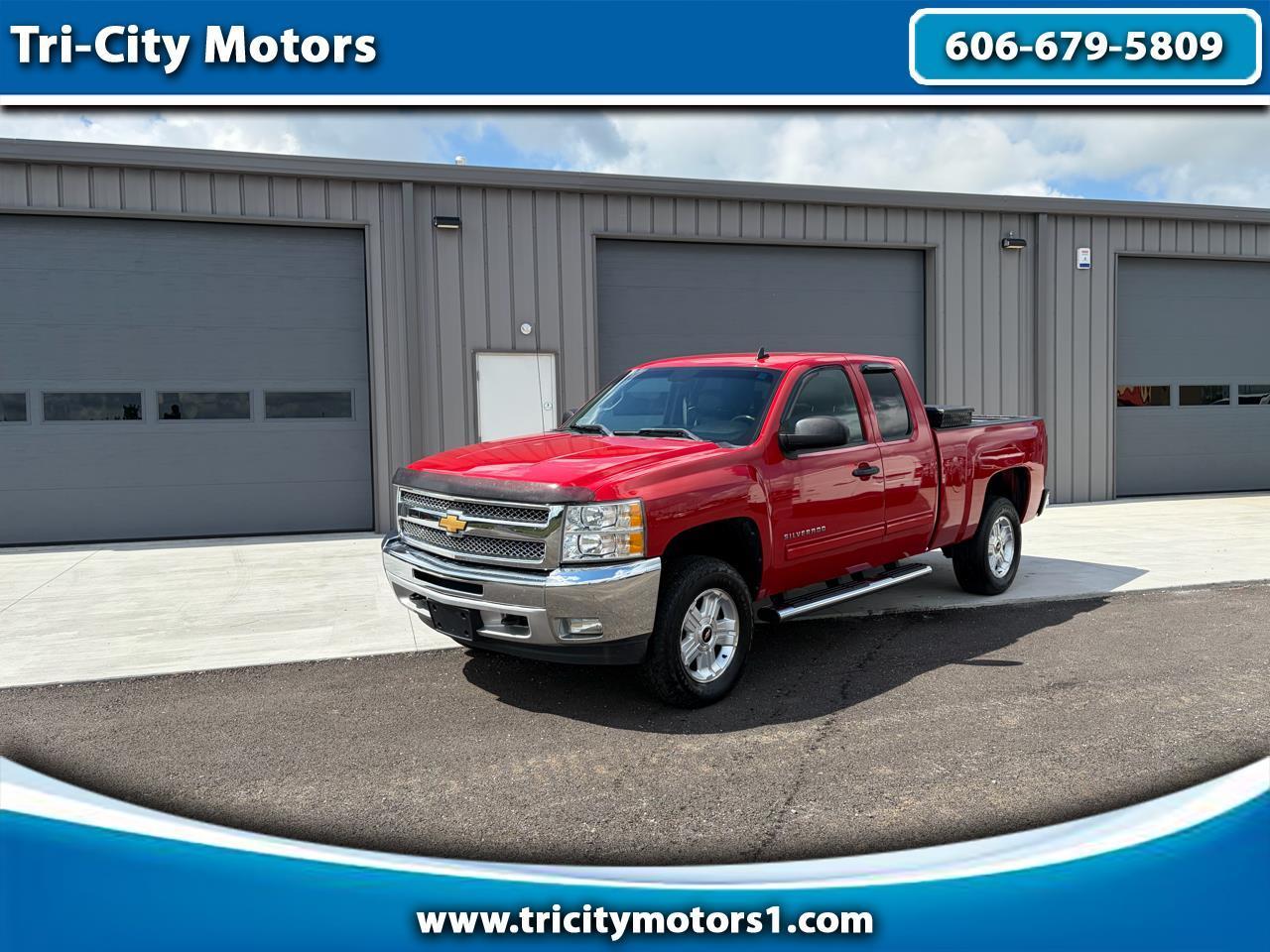 2012 Chevrolet Silverado 1500 4WD Ext Cab 143.5" LT