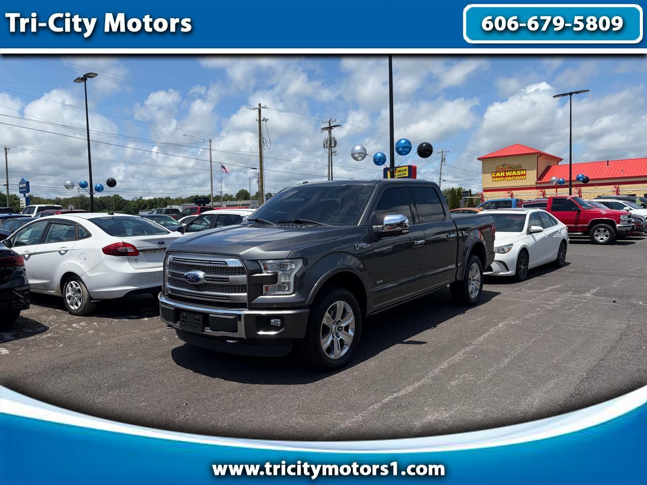 Ford F-150 4WD SuperCrew 145" Platinum 2016